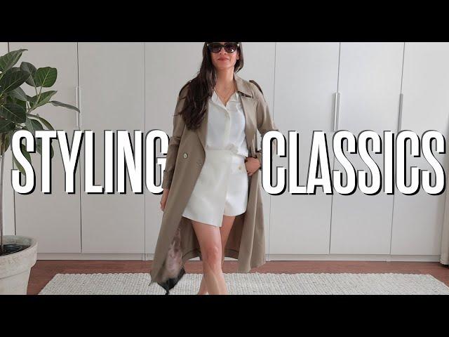 THE POWER OF CLASSICS: How They Make The Best Wardrobes | Spring/Summer Outfits with Goelia, Lemaire