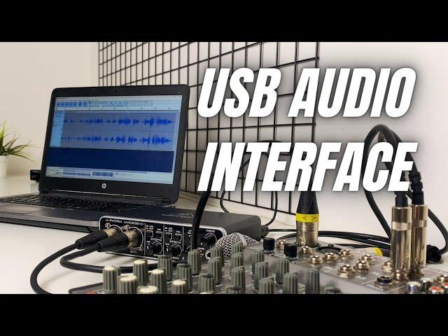 Mixer to USB Audio Interface for Recording and Livestream