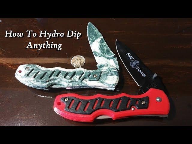 How To Hydro Dip With Spray Paint - (Complete Process)