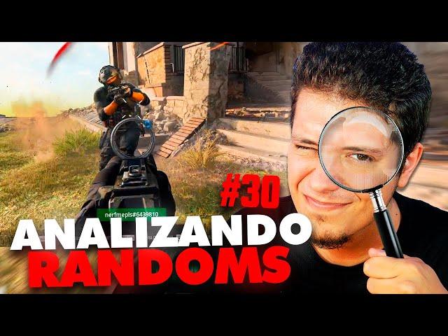 BANEO a UN HACKER en DIRECTO | ANALIZANDO RANDOMS WARZONE 30