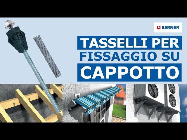 Tasselli per fissaggio su cappotto termico