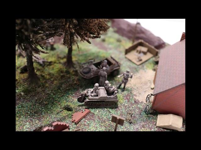 1/72 WWII German Forest Outpost