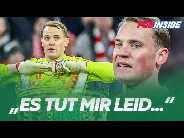 Manuel Neuer über seine Rote Karte: “Ich habe mich bei der Mannschaft entschuldigt”