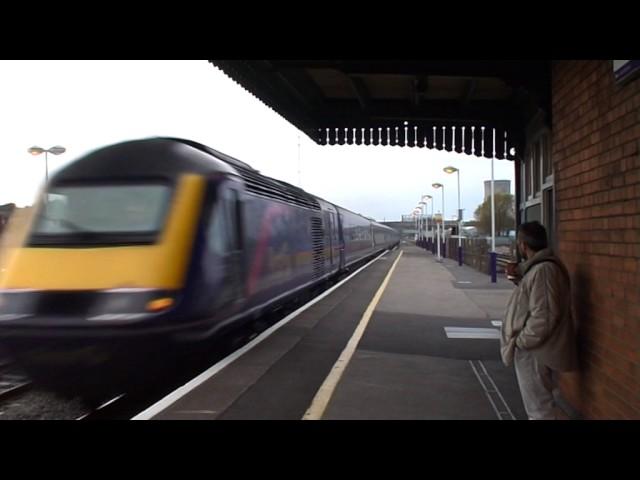 HIGHER QUALITY VERSION - 125mph Paxman Valenta FGW HST through Didcot Parkway