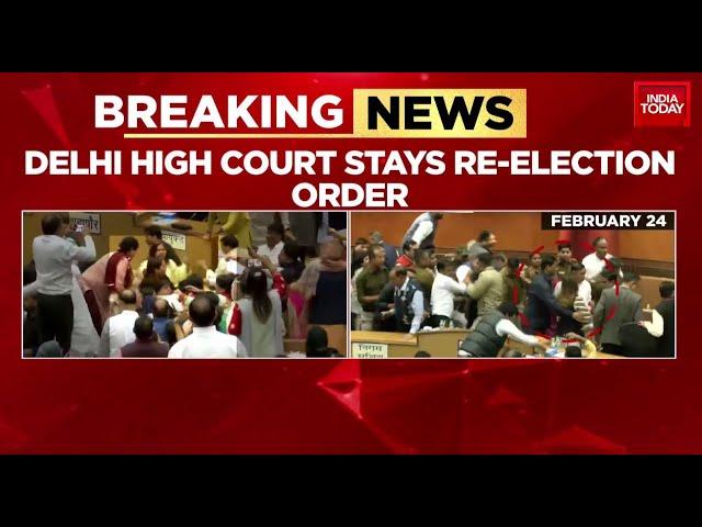 Delhi High Court Stays MCD Mayor's Notice For Re-Election Of Standing Committee | Delhi MCD Election