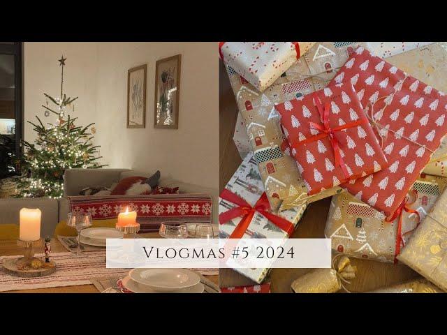 Vlogmas: Budapest, csomagolás, fadíszítés 2024 | fatimapanka