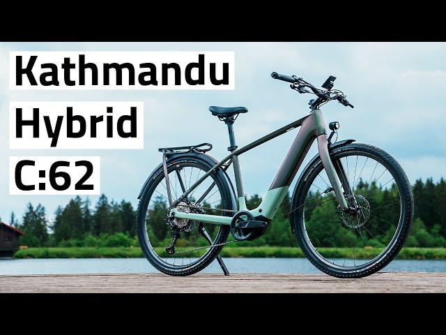 CUBE Kathmandu Hybrid C:62 SLT 400X  2025 - Der Trekking E-Bike Gamechanger