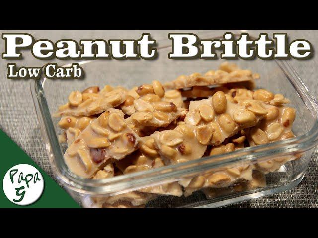 Easy Peanut Brittle – Low Carb Keto Desserts Recipe