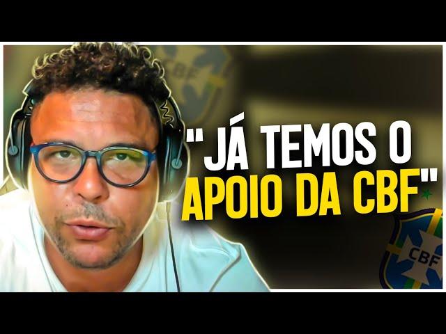 RONALDO FALA SOBRE CRIAÇÃO DA LIGA INDEPENDENTE DE FUTEBOL BRASILEIRO | Cortes RonaldoTV