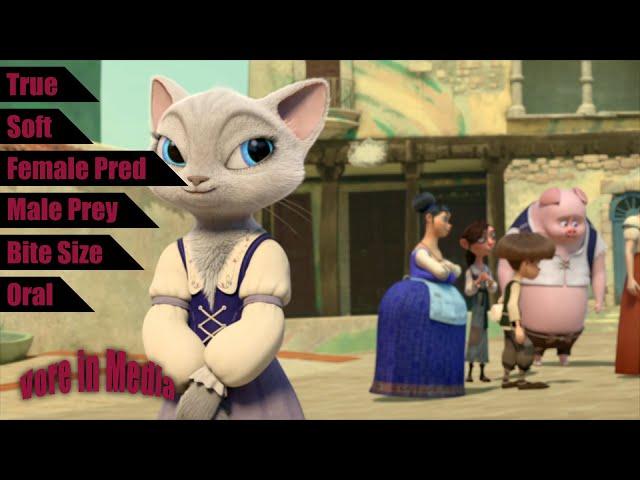 Cat and Mouse - The Adventures of Puss in Boots (S1E11) | Vore in Media