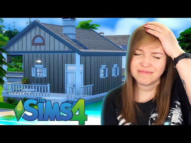 ДОМ ЗА 10 МИНУТ В СИМС БЕЗ МОДОВ! [The Sims 4. Challenge]