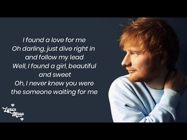 Ed Sheeran - Perfect (lyrics)