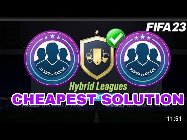 GIVE ME FIVE- Cheapest Solution (Hybrid Leagues Fifa 23)