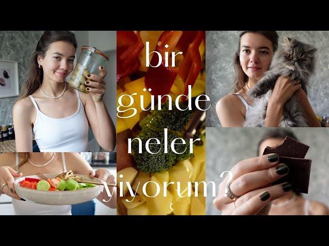 bir günde neler yiyorum | yemekleri birlikte hazırlıyoruz 🫒