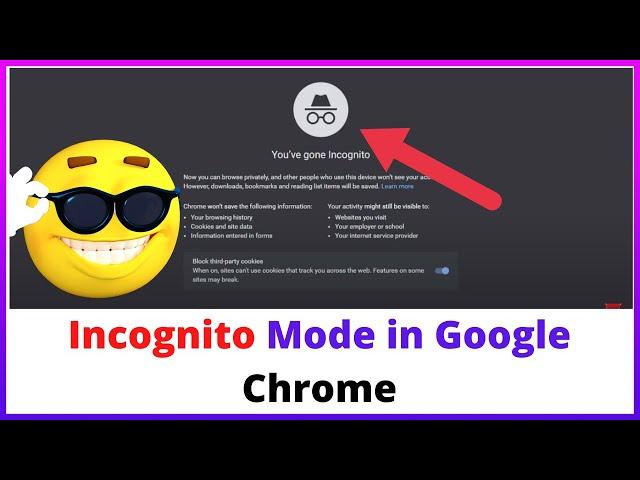 How to Turn on Incognito Mode in Google Chrome||What is Incognito Mode in Google Chrome