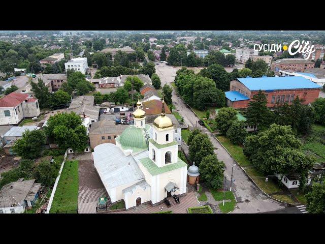 Борзна з висоти пташиного польоту