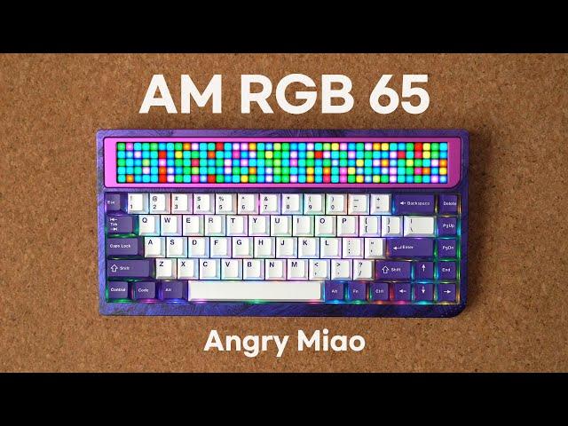 (ENG SUB) Angry Miao AM RGB 65 Keyboard Review