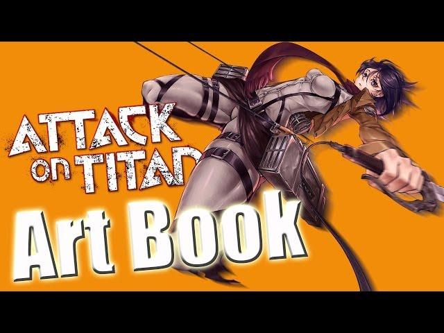 ATTACK ON TITAN - ART BOOK - UNBOXING! - SHINGEKI NO KYOJIN