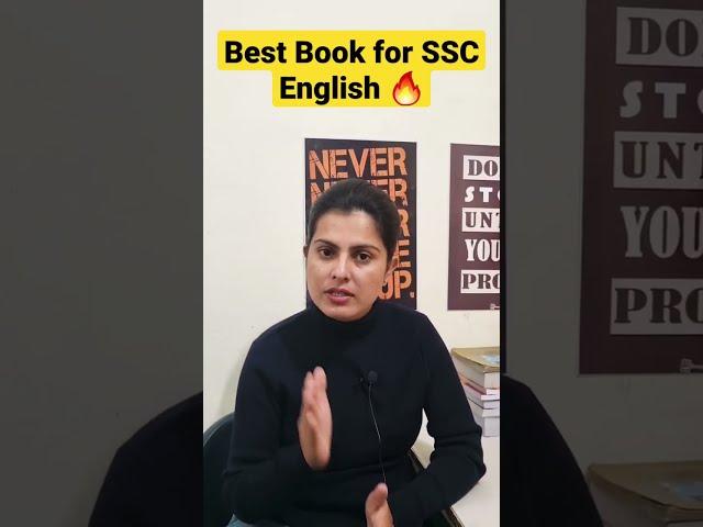 Best English Book for SSC Exams | Best English Book for SSC CGL, CHSL, CPO | Best Book for English