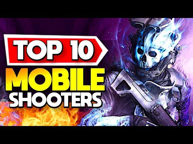 Top 10 Mobile Shooting Games 2024 Android + iOS