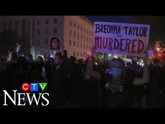 Protests erupt across the U.S. demanding justice for Breonna Taylor