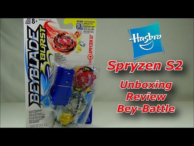 Beyblade Burst by Hasbro - SPRYZEN S2 Unboxing & Review (Happy New Year!!)