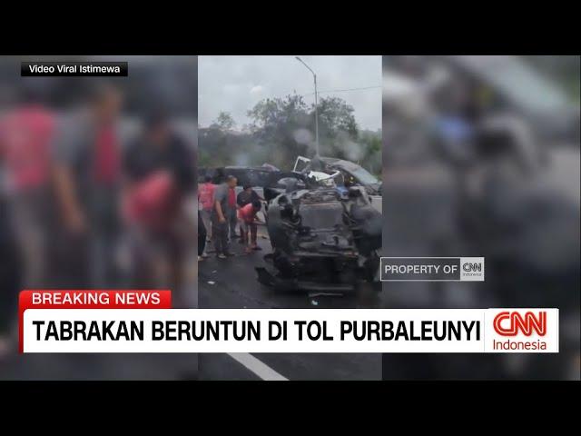 Tabrakan Beruntun di Tol Purbaleunyi