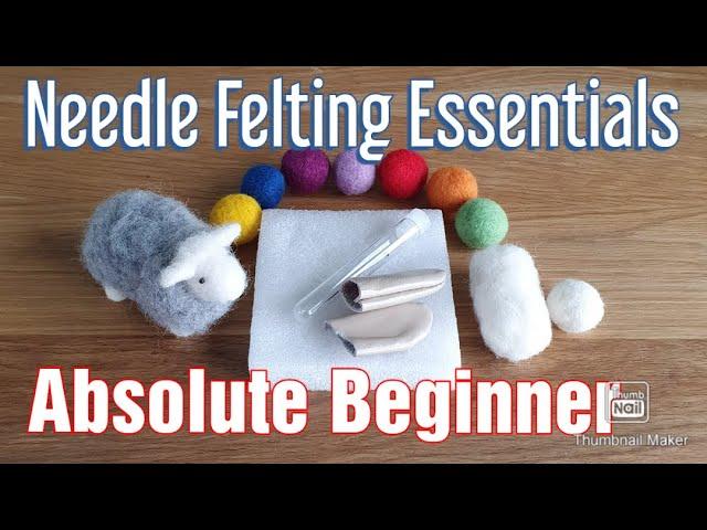 Needle Felting For Beginners Tutorial - Let Me Guide You Into The Wonderful World Of Felting!!