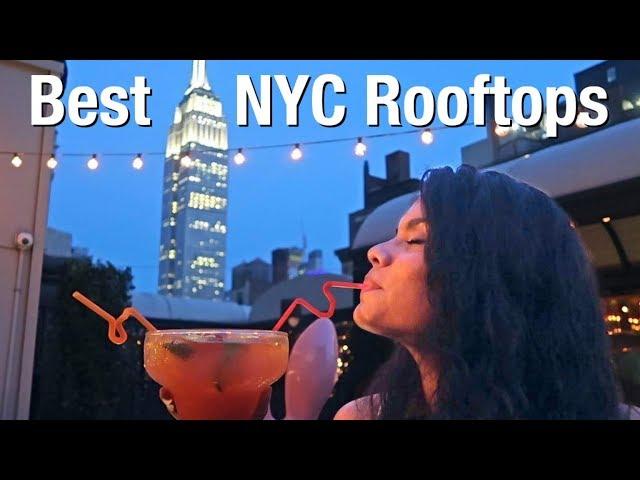 10 BEST Rooftop Bars in New York-  NYC Nightlife Guide (From A Local)