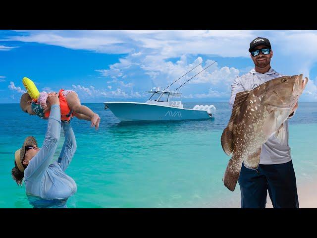 The Perfect Family Boat Day.. Fishing & Family Sandbar Day