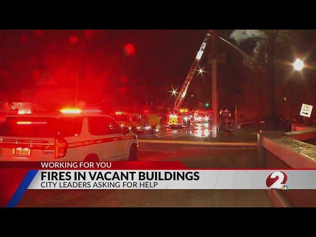 Officials urge action to prevent vacant house fires this winter