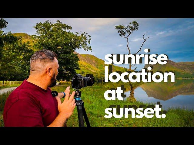 Sunrise Photography Location Lazy Style!  ||  Buttermere Lone Tree