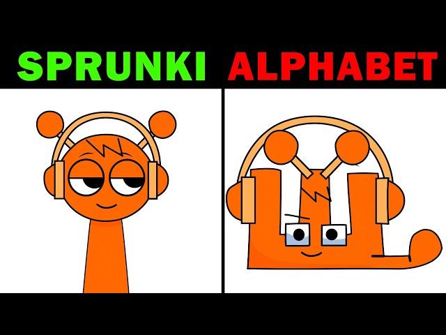 SPRUNKI but RUSSIAN ALPHABET LORE | Alphabet lore | Animation