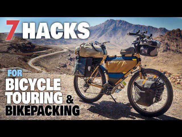 Must Know HACKS for Bicycle Touring & Bikepacking