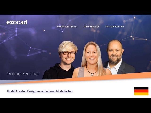 exocad DentalCAD 2020 WEBINAR - Model Creator (DE)