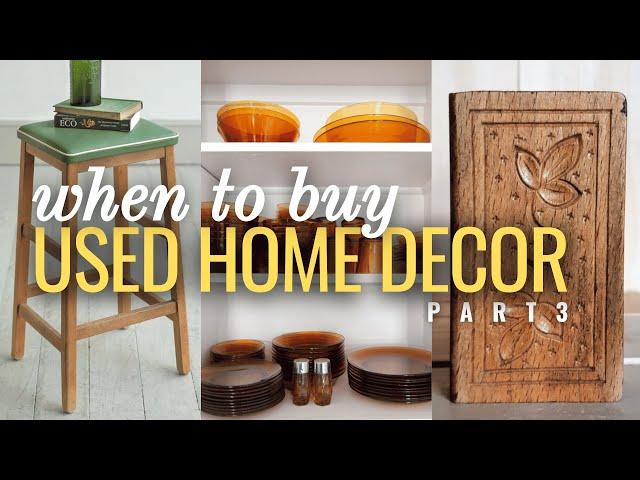 THE 5 BEST THRIFTED HOME DECOR Items YOU NEED | Part 3