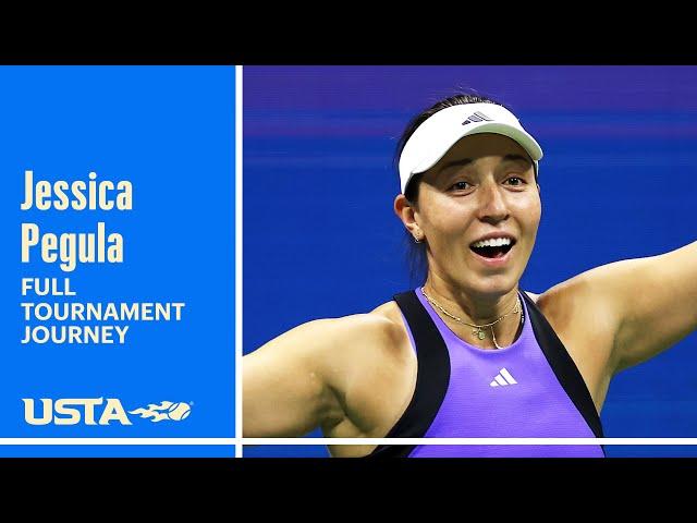 Jessica Pegula's Incredible Run to the Final | Every Full Match Back-To-Back | 2024 US Open