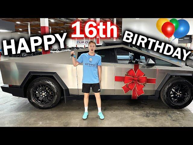 DAVID TURNS 16 & Gets a HUGE Surprise!!