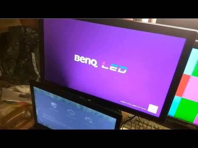 Ремонт монитора BENQ GL2250, пропала часть подсветки.