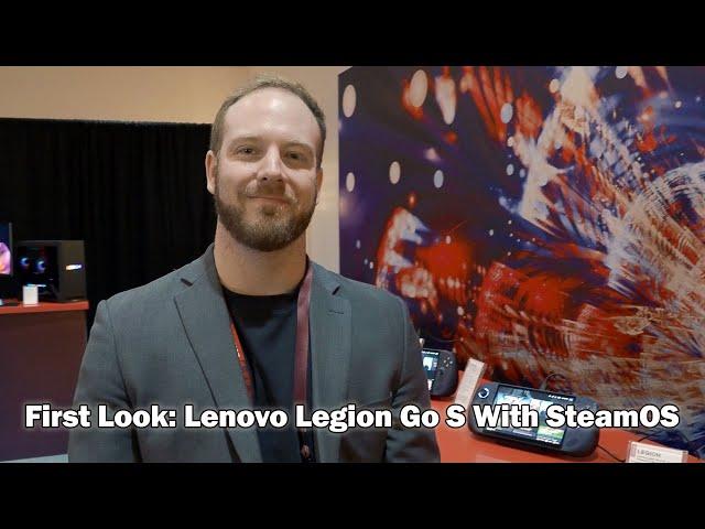 Hands-On With The Lenovo Legion Go S Gaming Handheld At CES 2025