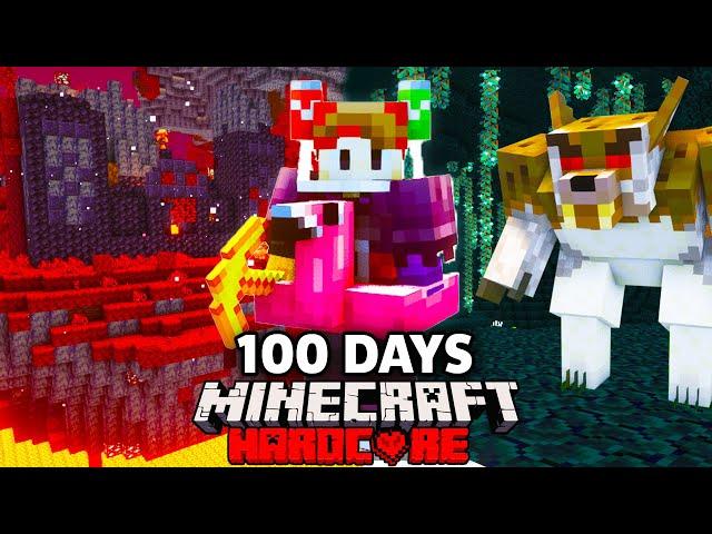 I Survived 100 Days with ALL THE MODS in Minecraft Hardcore!