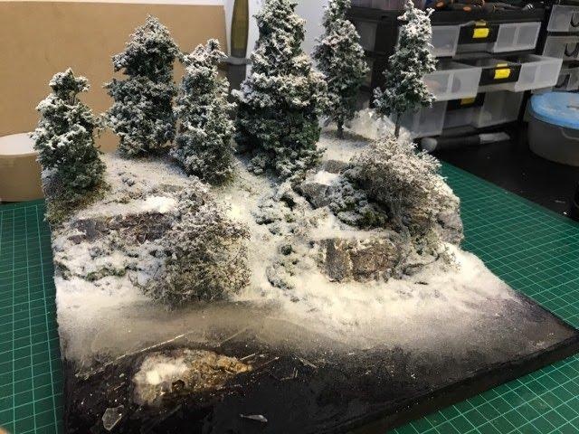 Cheap And Easy Realistic Frozen River / Broken Ice effects Diorama Build Part 6