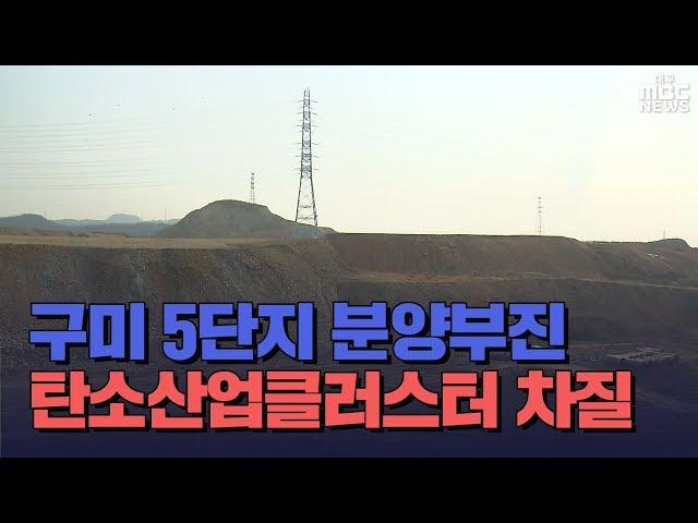 [대구MBC뉴스] 구미 5공단 분양부진,탄소클러스터 차질