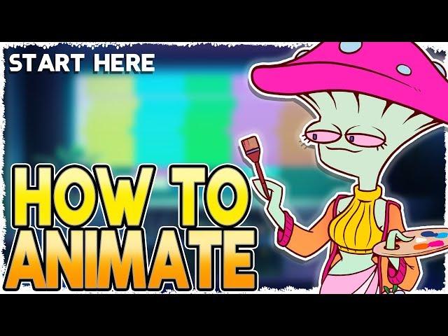 How to Animate - Start here! [ADOBE ANIMATE FOR BEGINNERS]