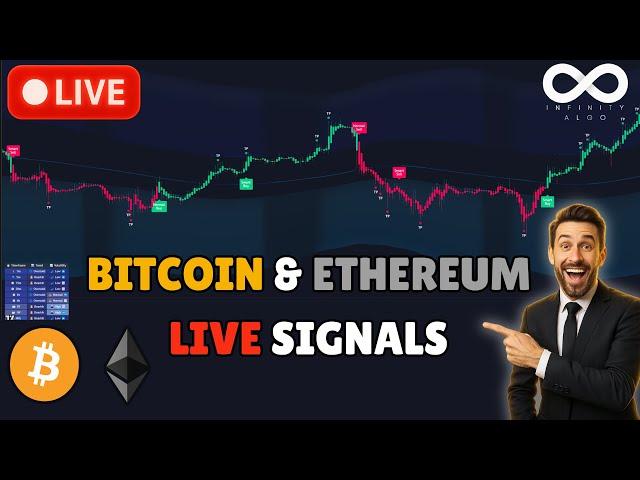  LIVE Bitcoin & Ethereum Signals – 24/7 Crypto Price Analysis & Trading Predictions