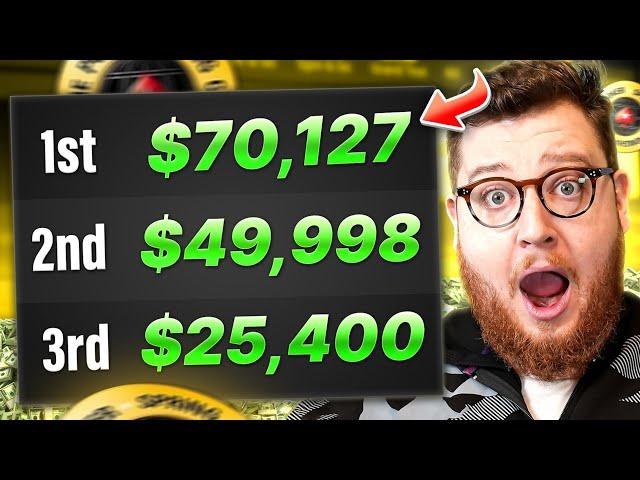 I'M ON A $530 POKERSTARS FINAL TABLE! (SCOOP 2024)