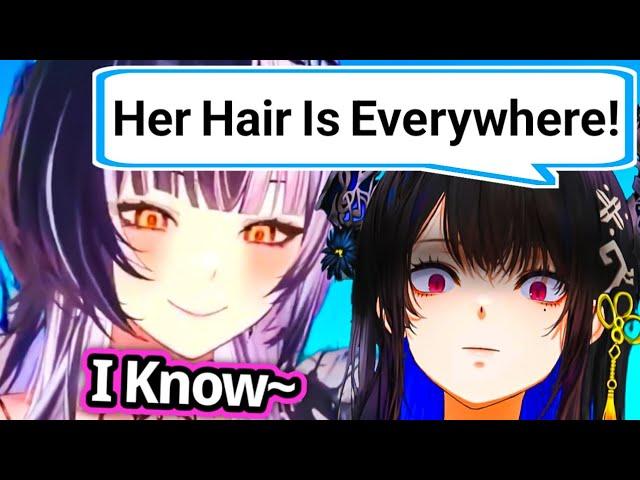 Nerissa Sees Shiori's Hair Everywhere In The Room【Hololive EN】