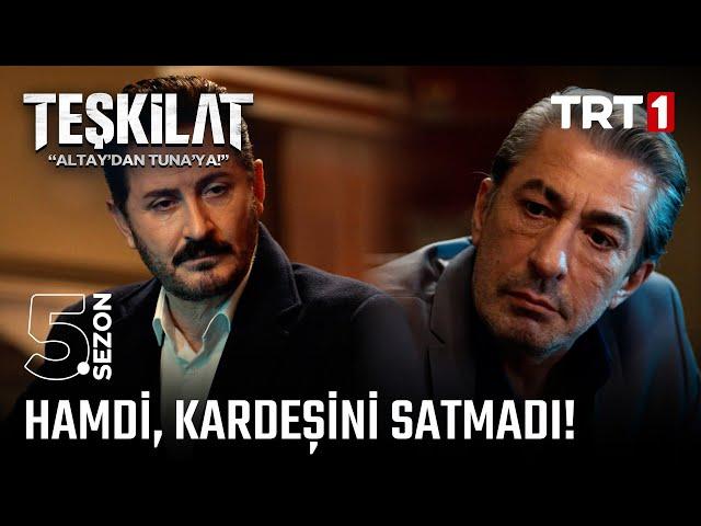 Hamdi, her şeye rağmen Korkut'u açığa çıkartmadı! | #Teşkilat 134. Bölüm @trt1