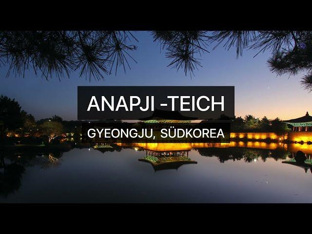 Anapji-Teich, Gyeongju, Südkorea