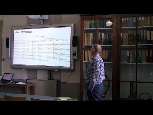 EuroVS 2013 The British Astronomical Association Data Base (Audio remastered)